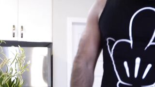 Tattooed Step-Son Gagging On Dad's Thick Veiny Dick - Taboo Roleplay
