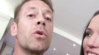 Natalie Gold's Deep Throat Blowjob Extravaganza" or "Deep-Throating Queen - Natalie Gold". This new titile is more descriptive of what happens in this scene while keeping