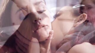 Sabrine Rodgers & MaryMarymood - Taboo Lesbian Threesome with Older Woman