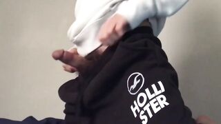 Solo Male Stroker - Sexy Young Latin Guy Jacks Off For The Camera