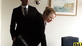 Chubby Girl's Rough Sex Adventure With Older Dom - Hardcore Fucking