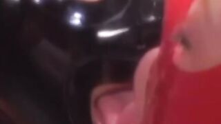 FemDom BDSM Lesbians - Latex Mistress Dominates Submissive Slave Girl in Rough Sex