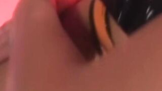 FemDom BDSM Lesbians - Latex Mistress Dominates Submissive Slave Girl in Rough Sex