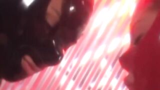 FemDom BDSM Lesbians - Latex Mistress Dominates Submissive Slave Girl in Rough Sex