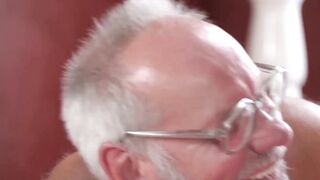 Chubby Old Man Fucks Young Blonde With Passionate Lovemaking