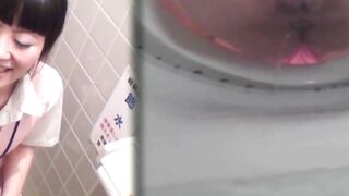 Public Toilet Confessions #3 - Hot Asian Babes Exposing Their Pee Fetish