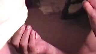Rugged Hunk's Rough Handjob - Big Load Compilation
