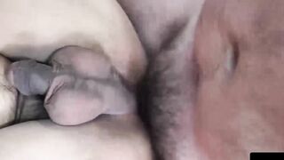 Daddies Raw Rough Sex - Barebacking Teen Boy's Ass Fucked Hard