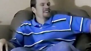 Hair Bear's Explosive Orgasm - Live Cam Show with Older Man