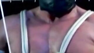 Bound Blue Balls - Bondage Domination of Muscular Guy's Dick & Ball Sack