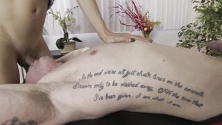 Asian Lady Boy Venus Lux - Post Massage Blowjob & Facial