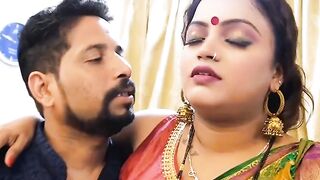 Desi Couple's Passionate Intimate Moment Before Party