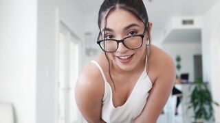 Step-Daughter's Hot Blonde BFF Steals Mommy For A Wild Threesome