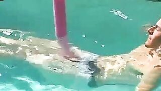 Unfiltered Poolside Strokes - Uncensored Gay Porn Duo