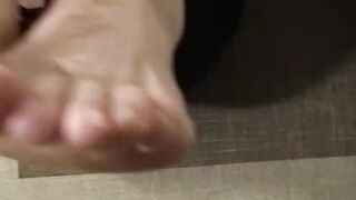 Bondage Foot Frenzy! FemDom Domination of Jocks Featuring Huge Loads on Toes