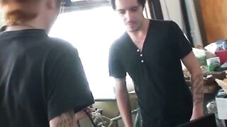 Busty Babes - Big Boobed Beauties Share Two Guys' Huge Loads
