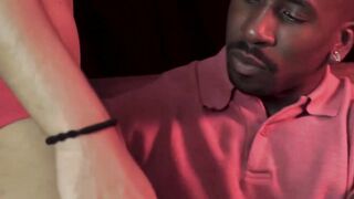 Ebony Barebacks Hunk With Hard Dick - Hot Interracial Sex