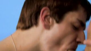 Three's A Charm - Handsome Guy Joins Twink Duo For Throat-Fucking Foursome