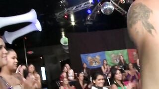 Amateur Striptease Party - Erotic Dance with Older Man & Young Girls