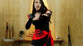 Black Belt Lesbian Sensei Teaches Karma Lesson With Her Sex Skills