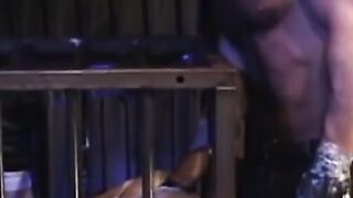 Fisting Frenzy! Long Dick Pounded by Hunks in Steel Bars