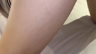 Japanese Babe's Golden Shower - Wet Panties Filled With Urine