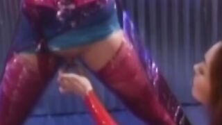 Vintage Bondage Lesbians - Old-Young Domination with Toys in Pussy