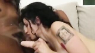 Lesbian Heaven - Girl-on-girl passion with sensual kissing, fingering & orgasm