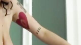 Lesbian Heaven - Girl-on-girl passion with sensual kissing, fingering & orgasm