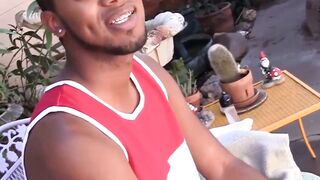 Ebony Twinks Balls-Deep Explosion - Solo Male Masturbation