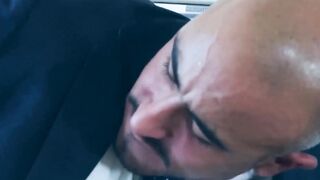 Plumbing Job Gone Wrong! Anal Sex with Hunk Leo Leo & Suited Stud
