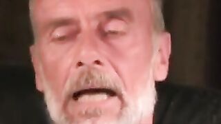 Hair Bear's Jizzy Mess" or "Jockstrap Jackoff Jerk-Off Session with Facial Finish