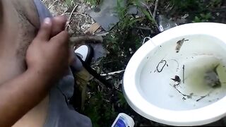 Public Pissers - Daring Duo Flaunts Their Balls Outdoors