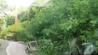 Public Pissers - Daring Duo Flaunts Their Balls Outdoors