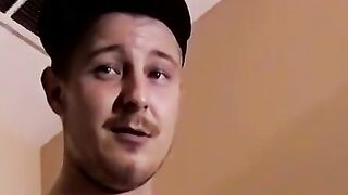 Stud Iceberg's Meat Log Stroking Session - Huge Load on Camera Lens