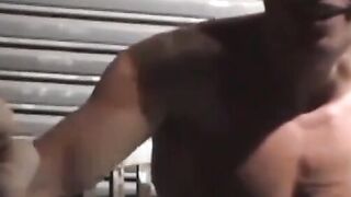 Big Dick Hunk's Handjob & Facial - Cameras Rolling