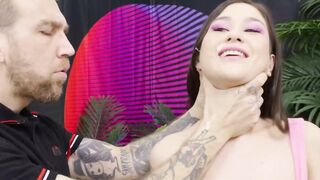 Bondage Babes - Fur-Fetish Handjob & Big Boobs Orgasm