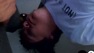 Three's Company But My Mouth Is All Alone - Gay Threesome Facial Blowjob