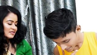 Step-Mom's Hot Sex Ed Lesson - Stepson Learns How To Please His Teacher