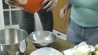 Foodie Fetish #2 - Ink-Bombshell Eats Pussies & Cooks Up A Storm