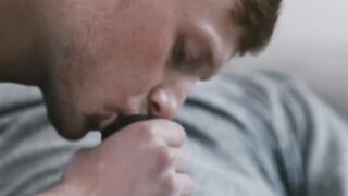 Redheaded Twink's Ass Fucked Raw By Black Jocks in Threesome