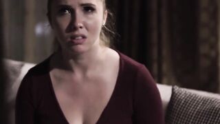 Wife's Watching As Husband Fucks Hot Blonde Step-Daughter In Marriage Bed