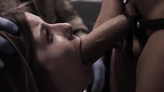 Deep-Throttle Queen - Adrianne Chechick Gets Fucked Hard By A Big Dick
