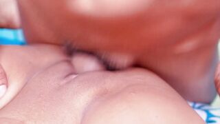 New Couple's Passionate First Time Sex - Romantic Foreplay & Intense Orgasm