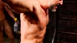 Bondage Domination - Hard Whipping of BDSM Slave by Dominatrix