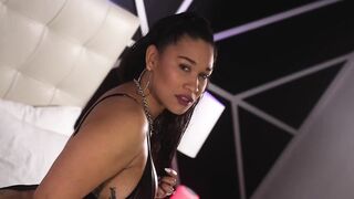 Sloppy Blowjob Queen Rides A Monster Dick And Swallows His Load