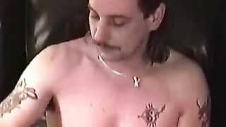 Chill Dude Jerking Off - Old School Vintage Porn