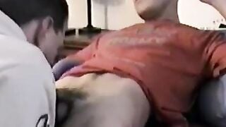 Vinny's Mouth Stretched Wide Open For Tony - PornPros