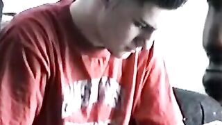 Vinny's Mouth Stretched Wide Open For Tony - PornPros
