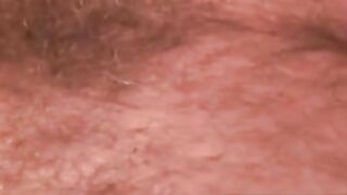 Hairiest Old Guy Jerking Off And Splattering A Massive Load